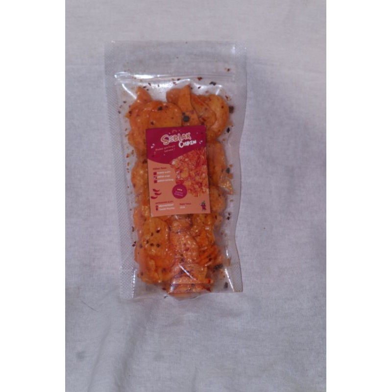 

seblak kerupuk oren/kemplang