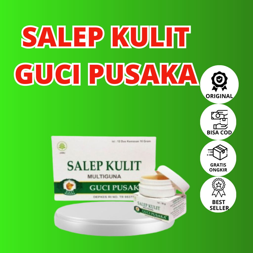 Guci Pusaka - Salep Kulit Multiguna Guci Pusaka 10gr