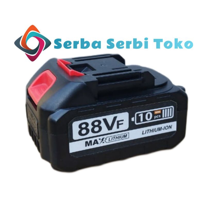 BATERAI IMPACT WRENCH CORDLESS GTOOLS 88VF BATRE BOR IMPACT WRENCH GERINDA GTOOLS 88VF