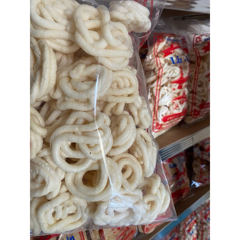 

kerupuk sanggul asli Palembang
