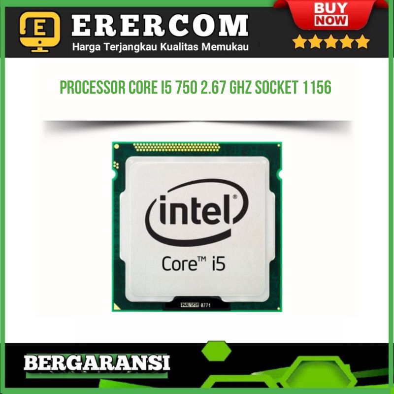 Processor Prosesor core i5 750 2.66 GHz
