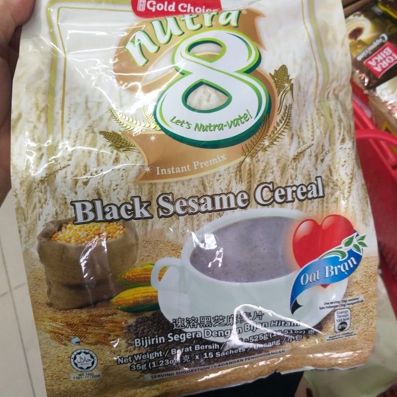 

Gold Choise Nutra 8 Black Black Sesame Cereal 525 gram