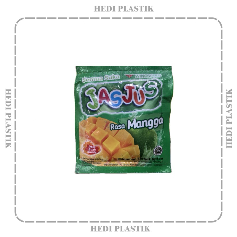 

Jasjus aneka rasa mangga 1 renceng (10 sachet)