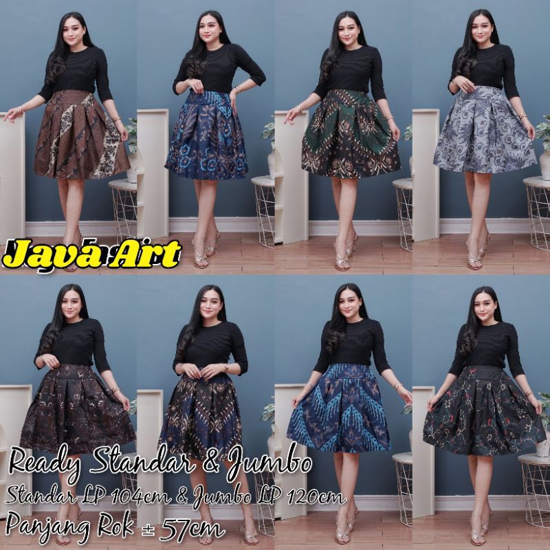 ROK KATUN ( PENDEK ) MAYUNG KLOK MOTIF BATIK