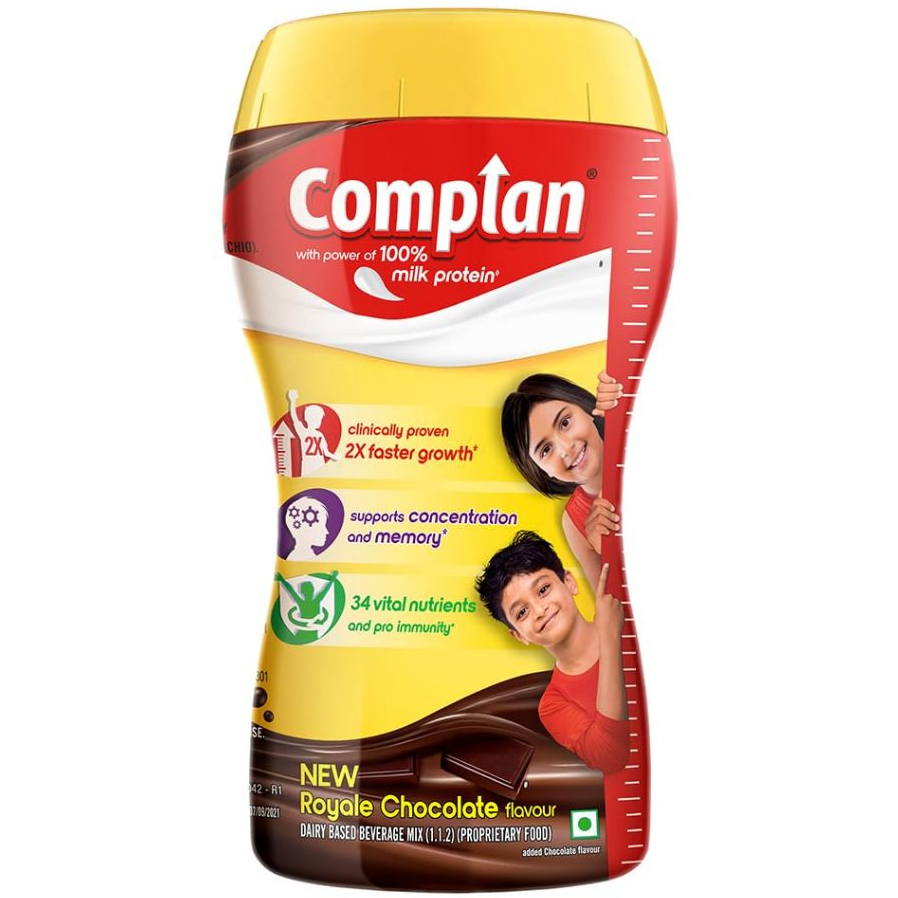 

KOMPLAN NEW ROYALE CHOCOLATE FRLAVOUR 500G / Minuman Nutrisi Tumbuh Kembang Anak