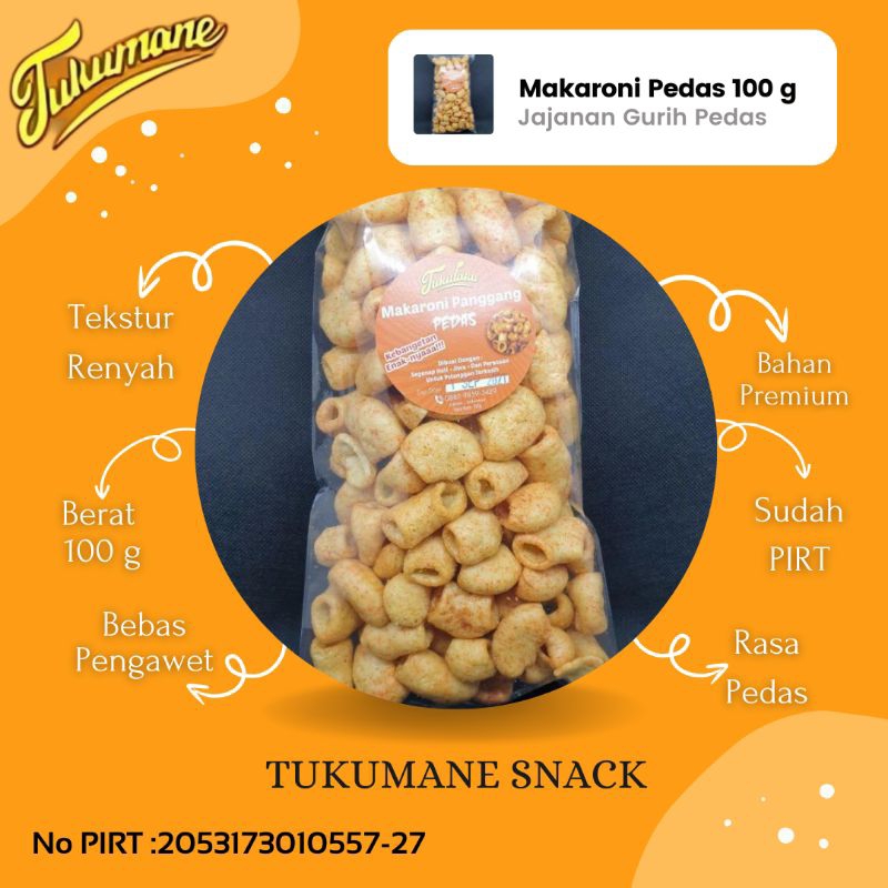 

Makaroni Panggang Pedas Gurih Renyah Spesial 100g