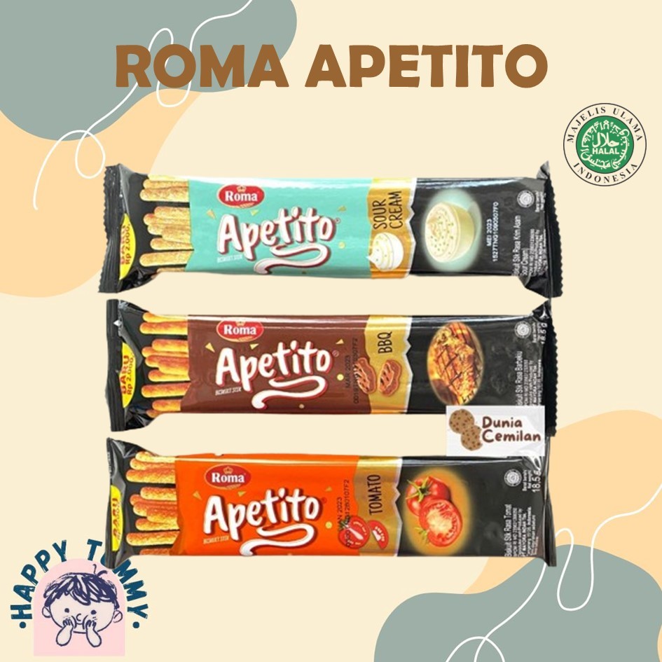 

Roma Apetito 12 * 18.5 gr. biskuit. BOX