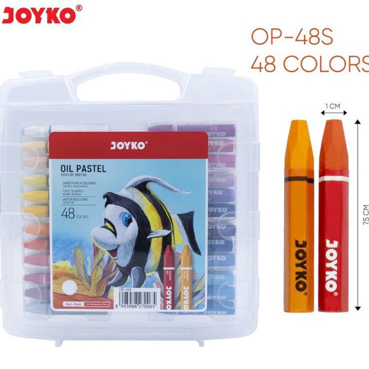 

Crayon Joyko 48 Warna 1pak