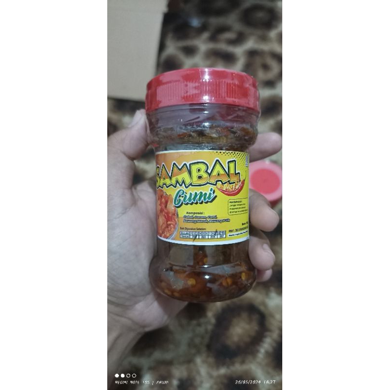 

SAMBAL CUMI PACITAN