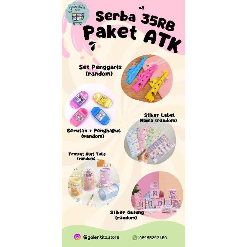 

Paket ATK Serba 35RB