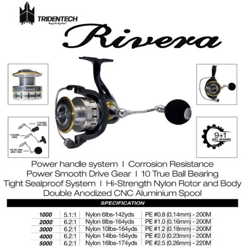 REEL TRIDENTECH RIVERA