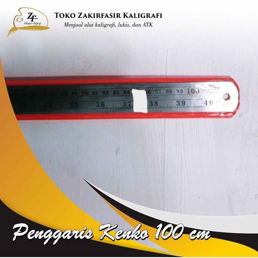 

PENGGARIS 100 CM BESI/STAINLESS STEEL RULER