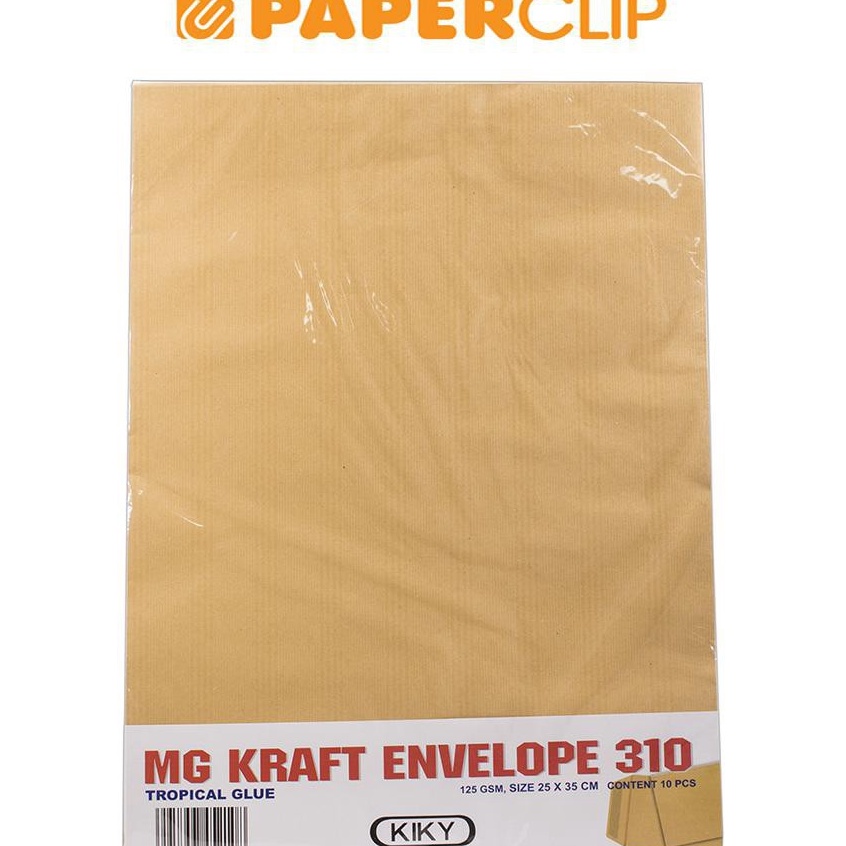 

AMPLOP COKLAT KIKY 311 125G POLOS LEM