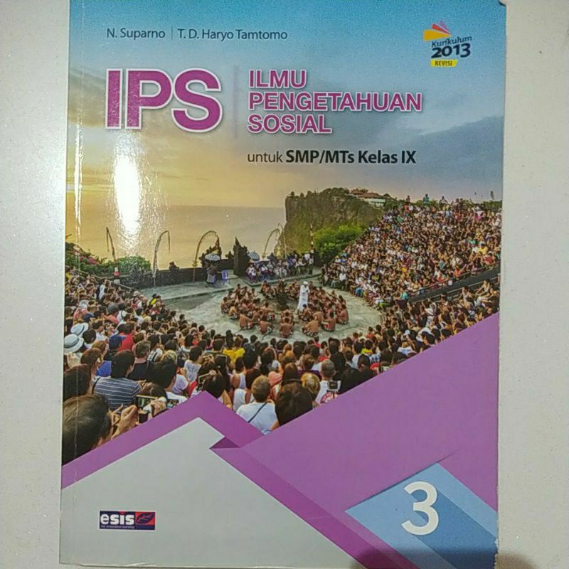 

buku ips k. 13 edisi revisi untuk kelas 9( esis)