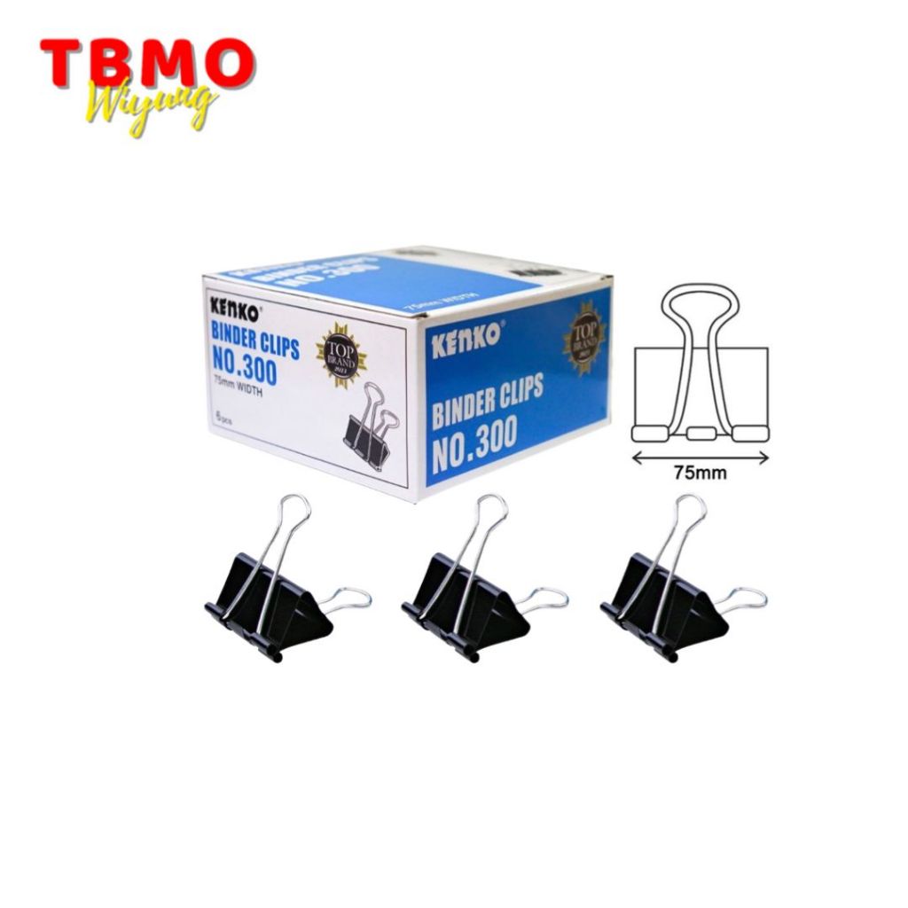 

Tbmo Binder Clip Kenko 300 / Penjepit Kertas