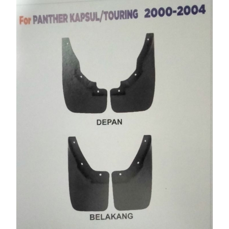 KARPET RODA PANTHER KAPSUL/KARPET LUMPUR PANTHER TOURING/KARPET LUMPUR PANTHER