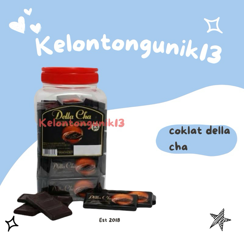 

permen coklat crispy della cha / COKLAT DELLA CHA