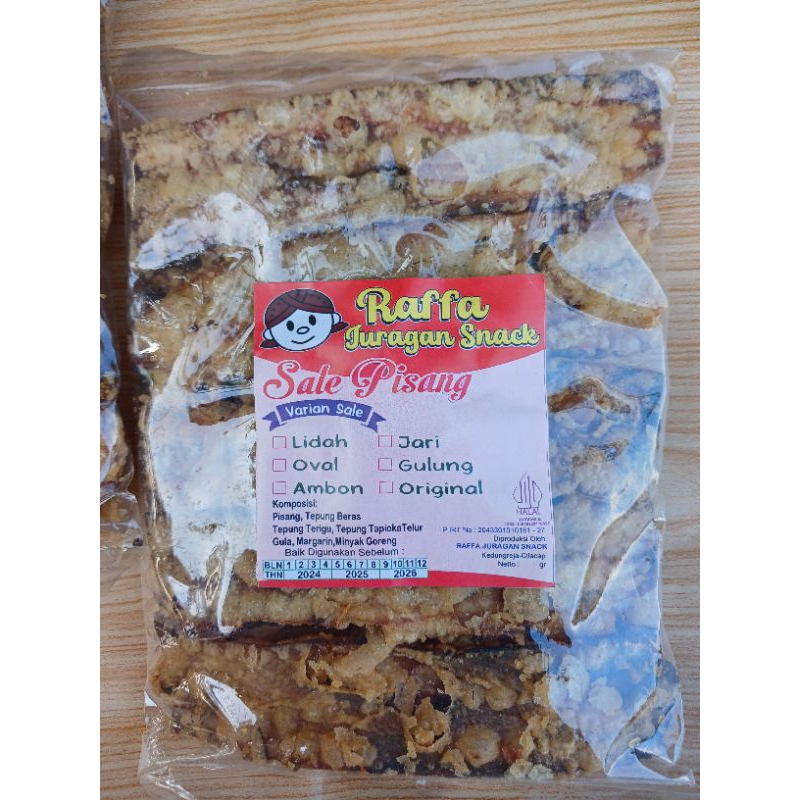 

SALE PISANG KHAS CILACAP 150 gram