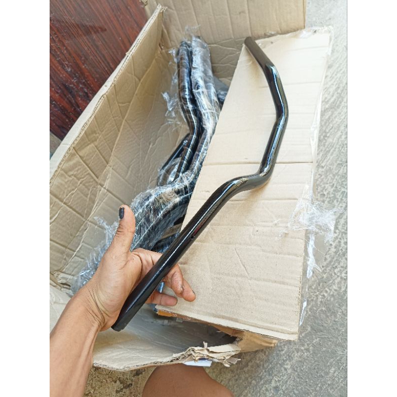 stang ninja r ss ninja 2tak hitam bahan tebal terbaik