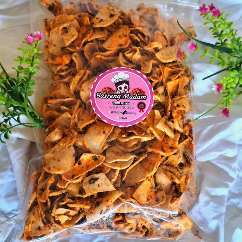 

BASRENG PEDAS MANIS 500 GR/BASRENG PEDAS DAUN JERUK