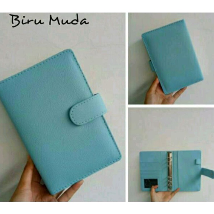 

Dapatkan BINDER POLOS A6 6RING 2 WARNA binder dompet keuangan