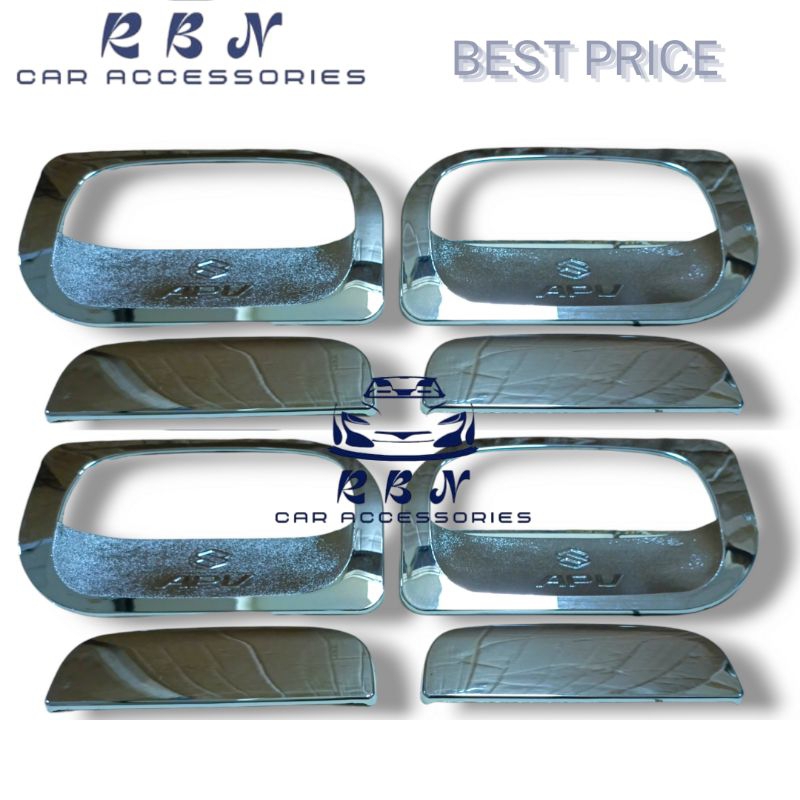 COVER OUTER+HANDLE COVER APV ARENA CROM SET 8 PCS LENGKAP/AKSESORIS APV ARENA