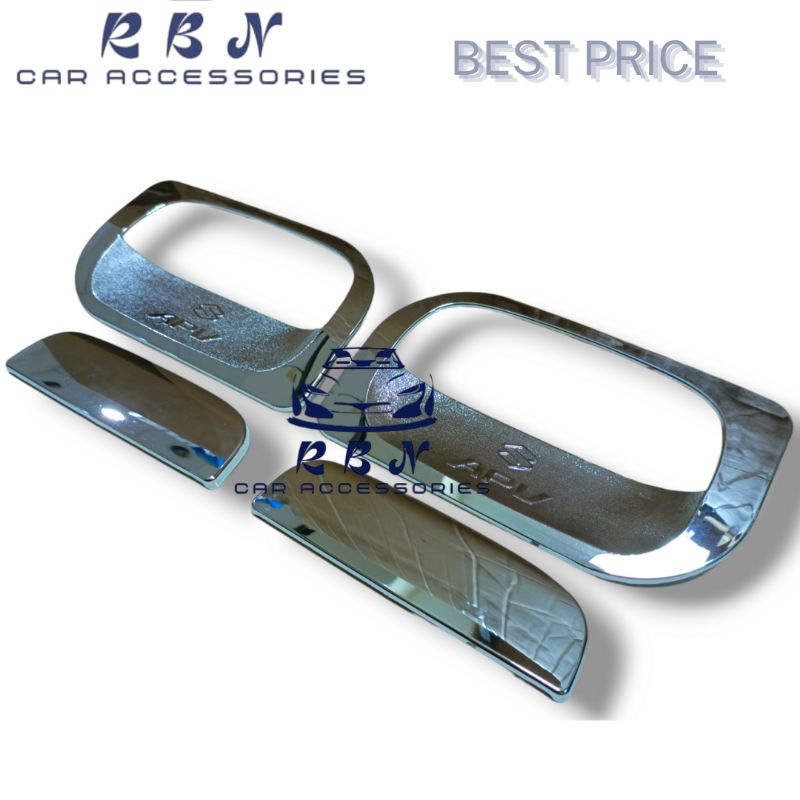 OUTER COVER+HANDLE COVER APV PICK UP CROM SET 4 PCS LENGKAP/AKSESORIS MOBIL APV PICK UP