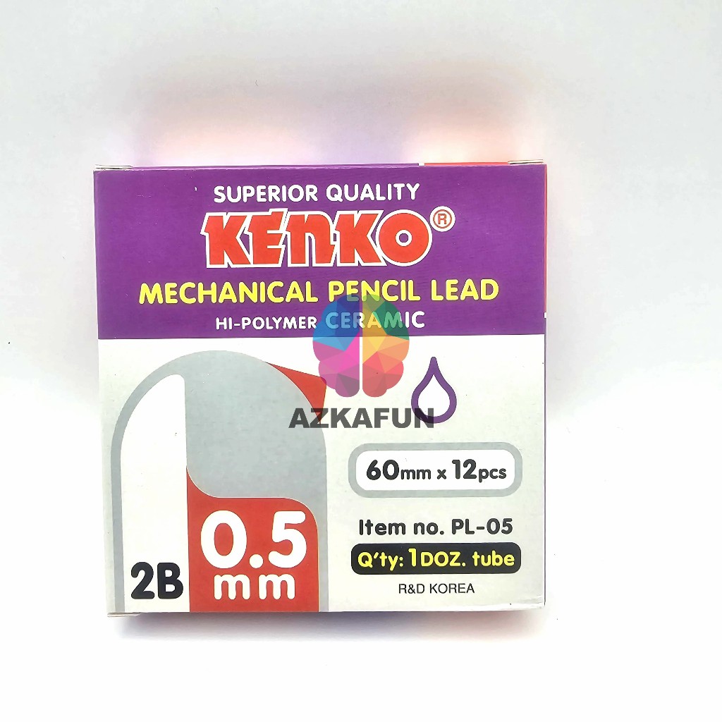 

isi pensil mekanik 2B PL-05 - Kenko Pencil Lead