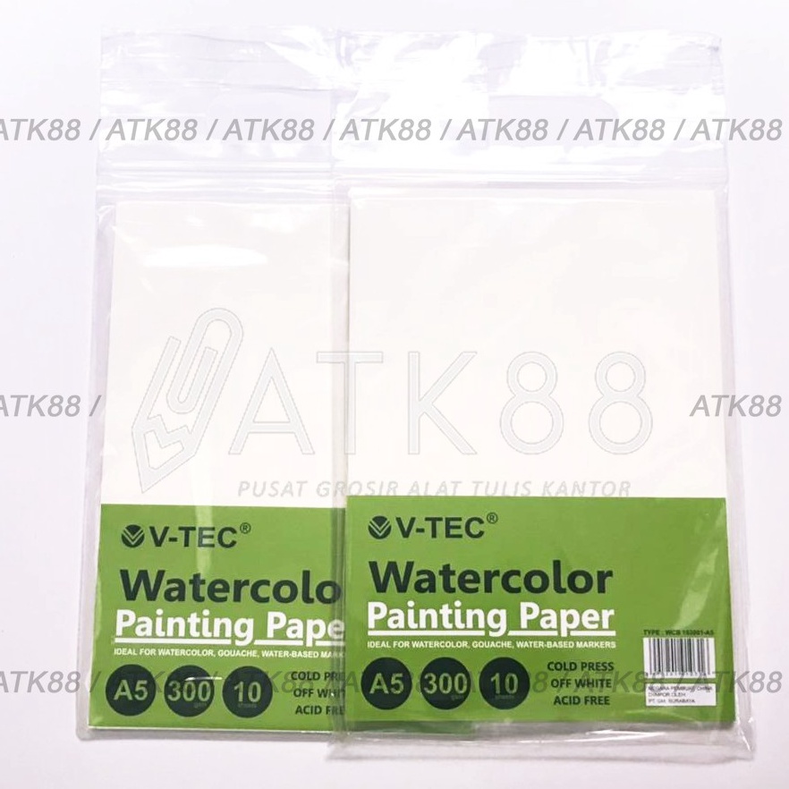 

VTec Watercolor Paper A5 3gsm Cold Press