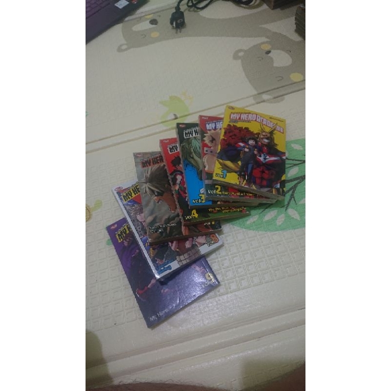 komik my hero academia set