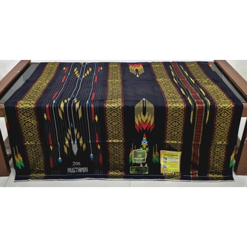 SARUNG TENUN SAMARINDA MUSTAMIN 200 EXCLUSIVE LIMITED EDITION SEKELAS BHS MERCERIZED TAMER 200 BHS E