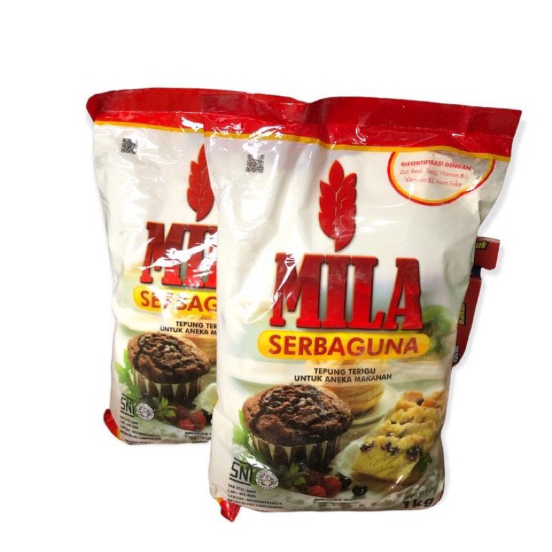 

Tepung Terigu Serbaguna Mila 1kg
