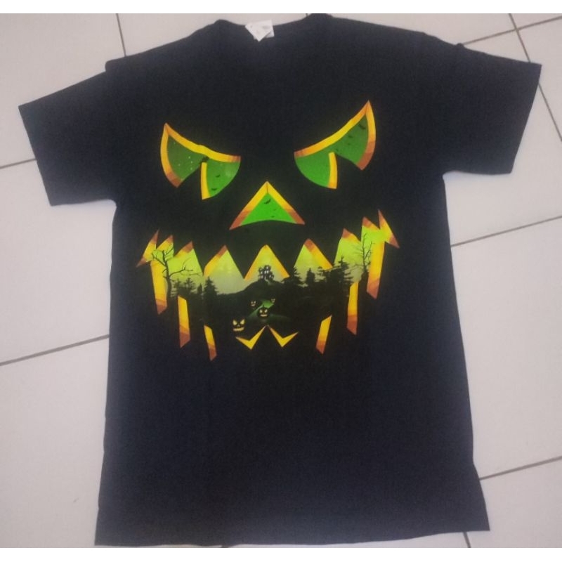 Kaos Helloween Halloween tag FOTL fruit of the loom