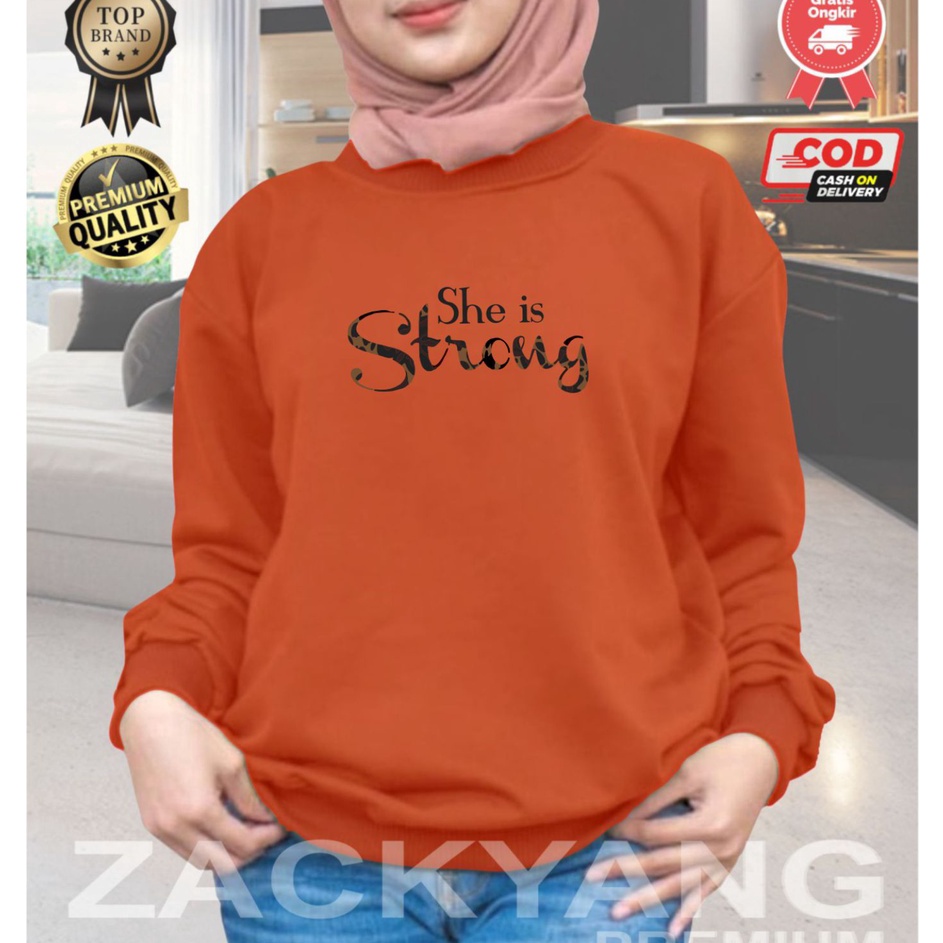 Model Update  Atasan Wanita  Kaos Lengan Panjang  Sweatshirt  Atasan wanita Lengan Panjang  ZACKYANG