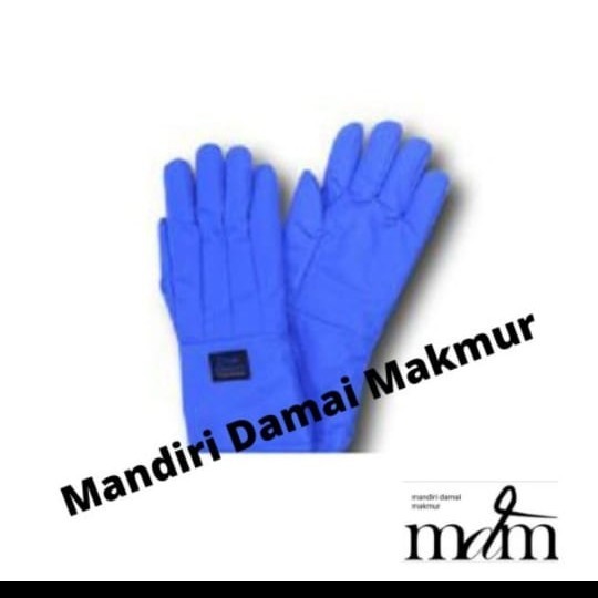 Nitrogen liquid glove 38cm / sarung tangan nitrogen cair