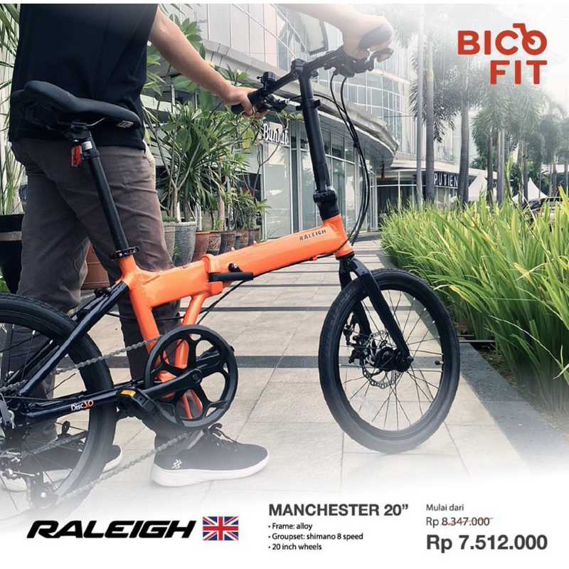 SEPEDA LIPAT RALEIGH MANCHESTER SET (S/3)