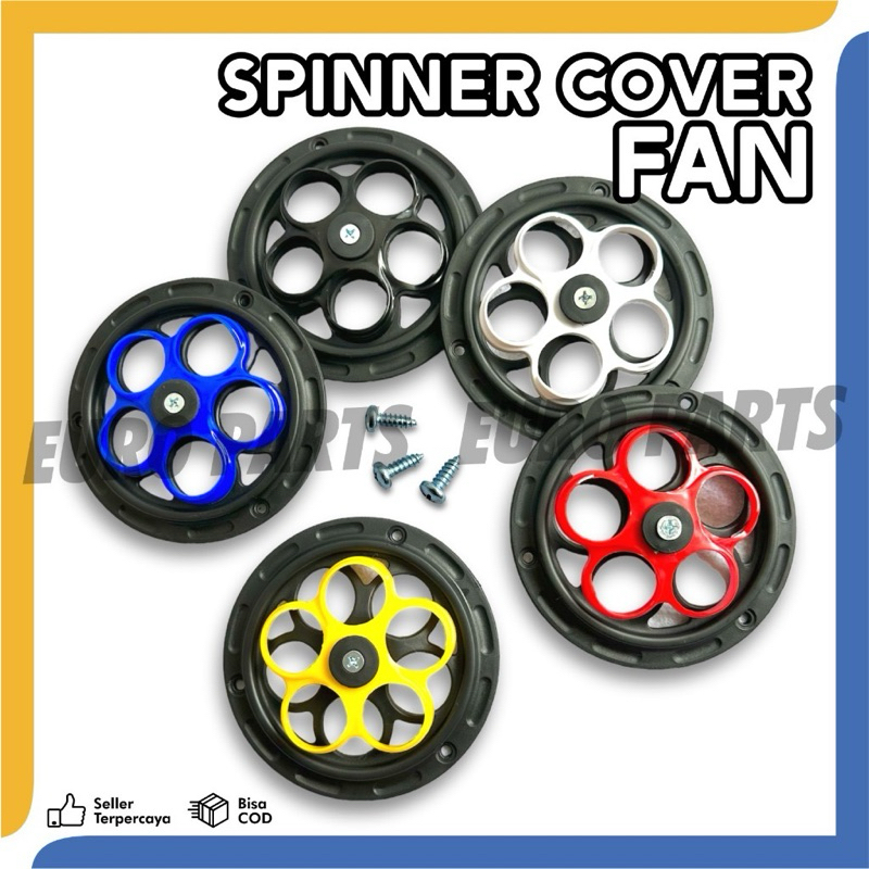 COVER KIPAS FAN COVER SPINNER PLASTIK SPINNER VESPA UNIVERSAL MATIC