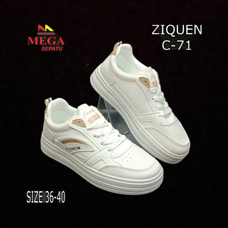 SEPATU SNEAKERS WANITA MEREK ZIQUEN C-71