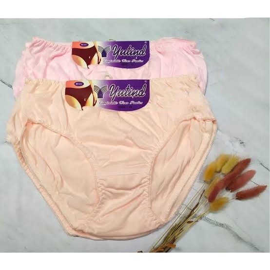 TERMURAH  3Pcs CD Celana Dalam Wanita Dewasa YUTIND_MIDI (( SA 008 )) | Pakaian Dalam | Bahan Katun 