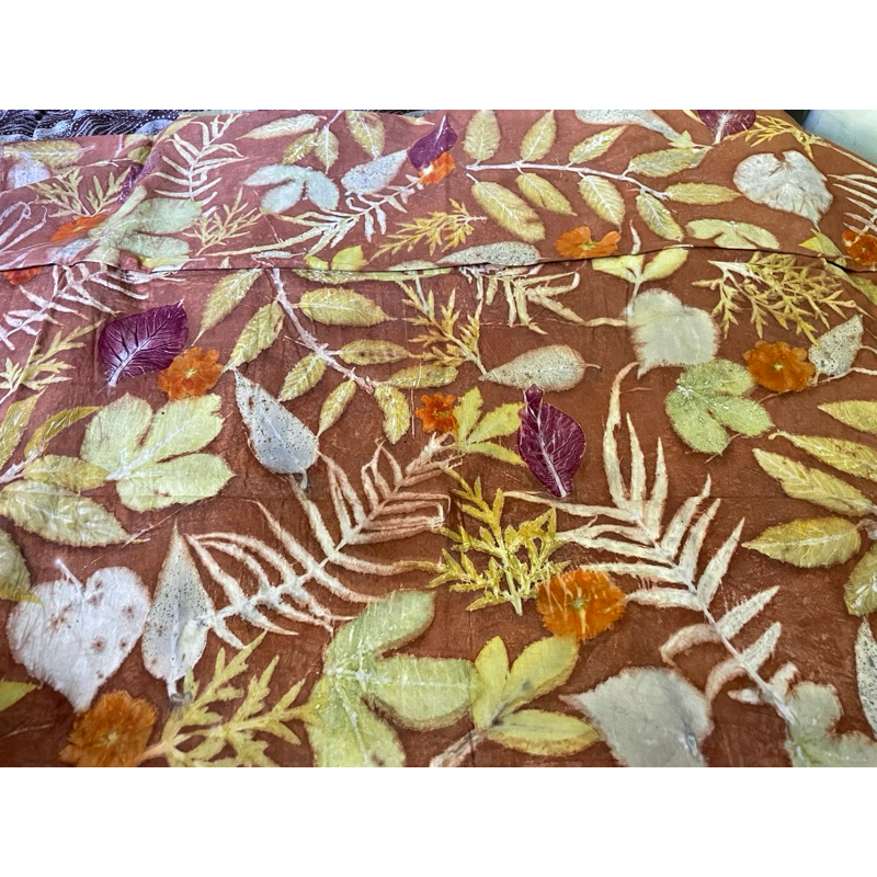kain batik Ecoprint