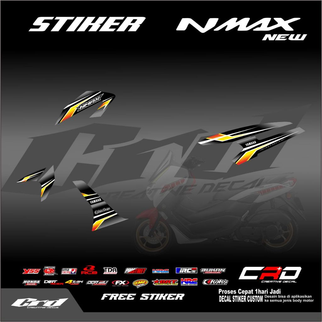 Stiker striping Nmax new Full Body free reques striping nmax new full body free reques