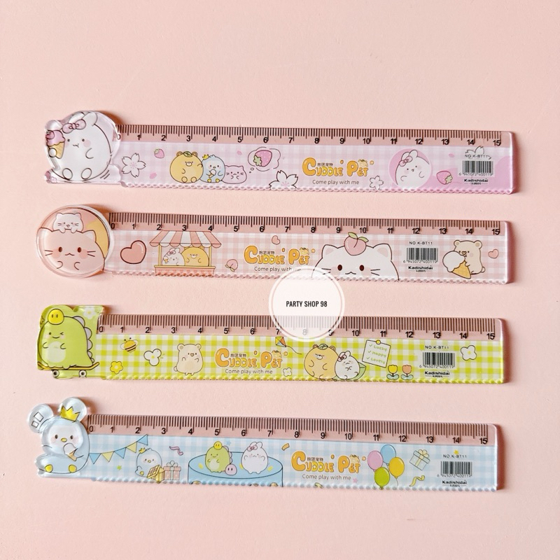 

PENGGARIS CUDDLE PET 15CM / PENGGARIS KARAKTER LUCU