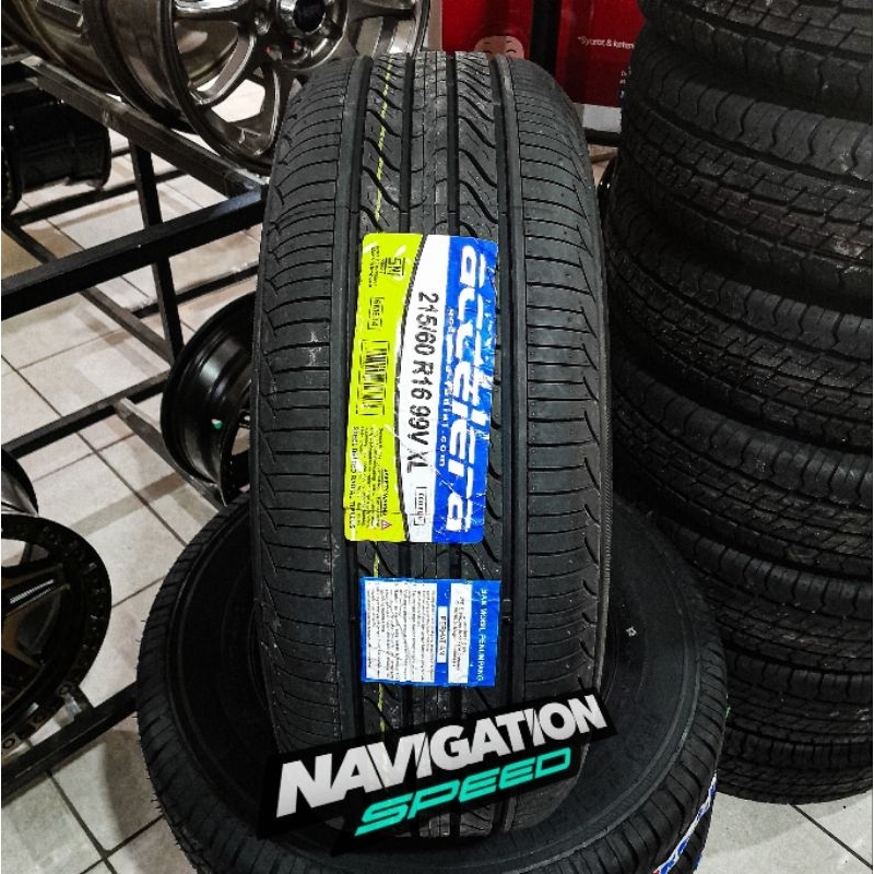 Ban Mobil Tubles 215 60 R16 Merek Accelera Ecoplush 215/60 R16 Free Pasang ditoko