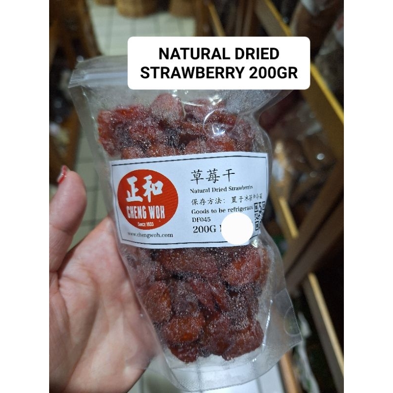 

NATURAL DRIED STRAWBERRY 200GR CHENGWOH MALAYSIA