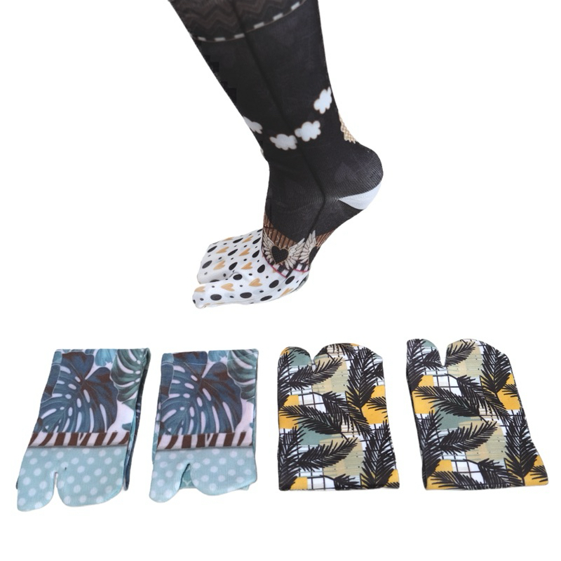 KAOS KAKI JEMPOL WANITA MUSLIMAH PRINTING JSJ-01 PREMIUM (1 PCS)