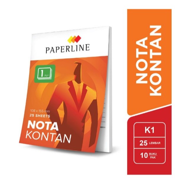 

[PCS] PAPERLINE - BUKU NOTA KONTAN KECIL