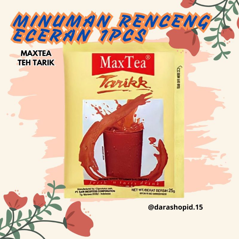 

[65] Minuman Rencengan MaxTea Teh Tarik Eceran [darashopid.15]