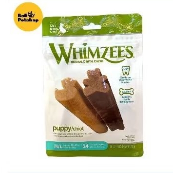 WHIMZEESWELLNES -PUPPIES 14 DENTAL CHEWS