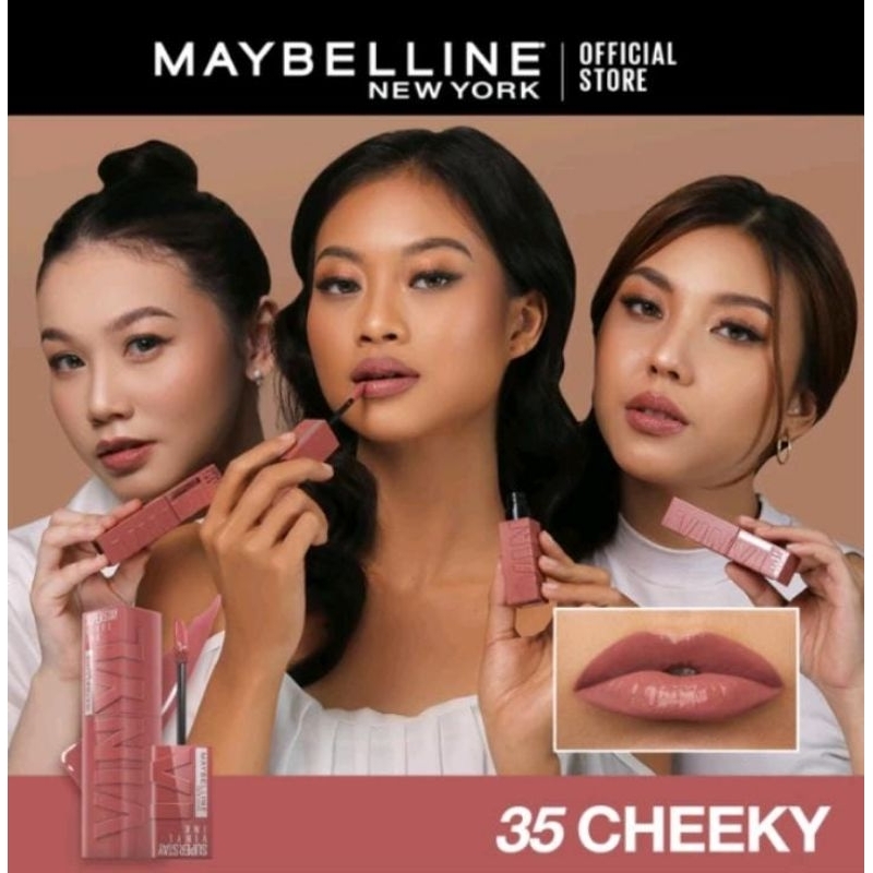 MAYBELLINE - Maybelline - maybelline -MAYBELLINE Maybelline Superstay Vinyl Ink Shiny Pigmented Liqu