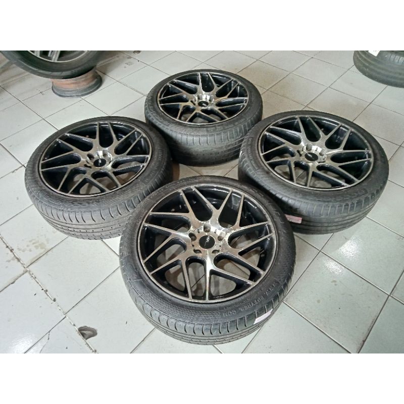 Velg Bekas Wonder Ring 18+ban 225 45 18 lebar 8 pcd 5x114
